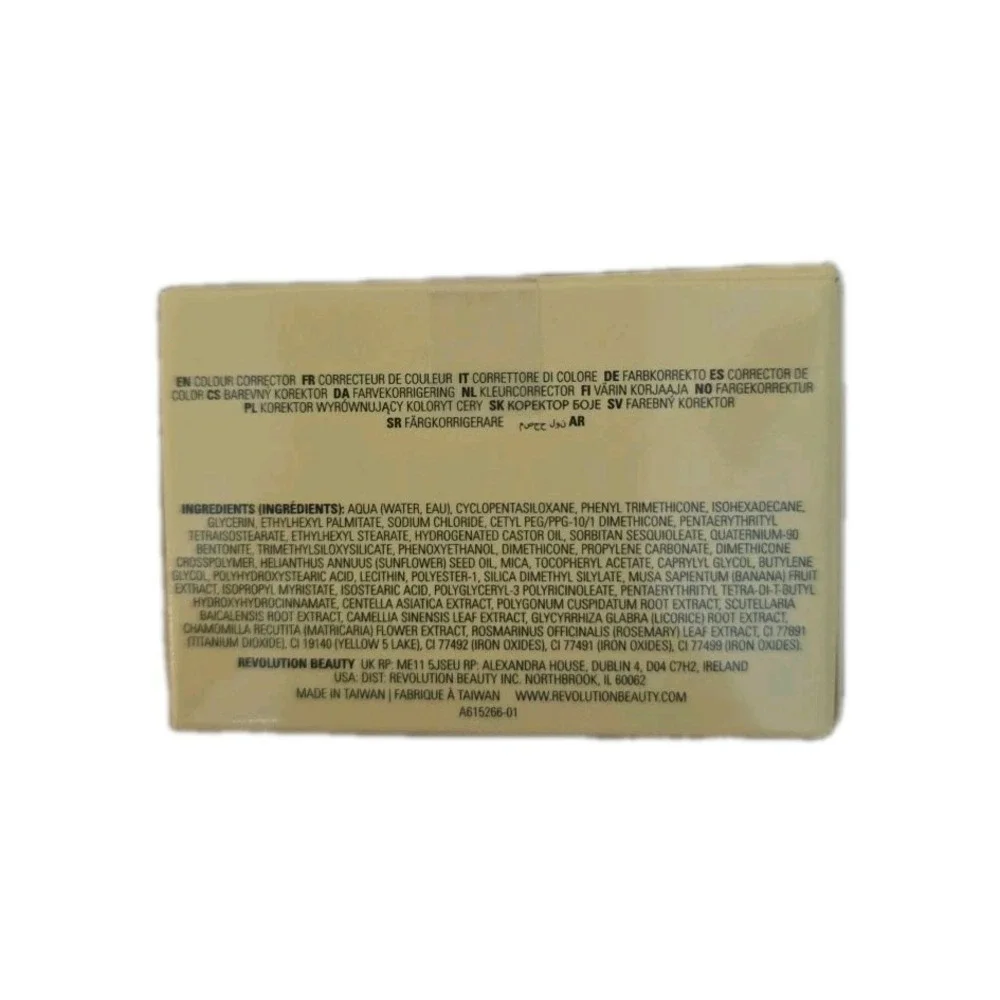 Revolution Super Base Colour Corrector Skin Base with Cica Banana 0.84 fl oz